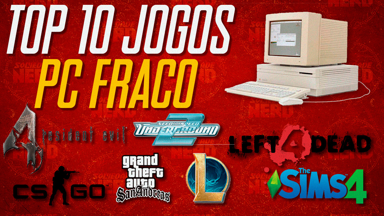 Os 10 melhores jogos leves para PC fraco - Sociedade Nerd