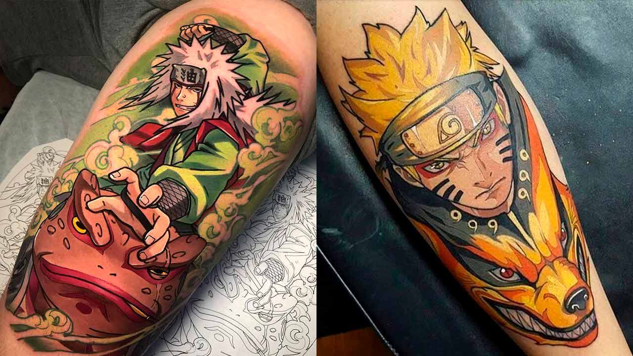 Fiz uma Tatuagem do Naruto 