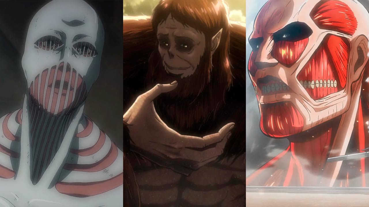 Attack On Titan  Do Titã mais fraco ao mais forte