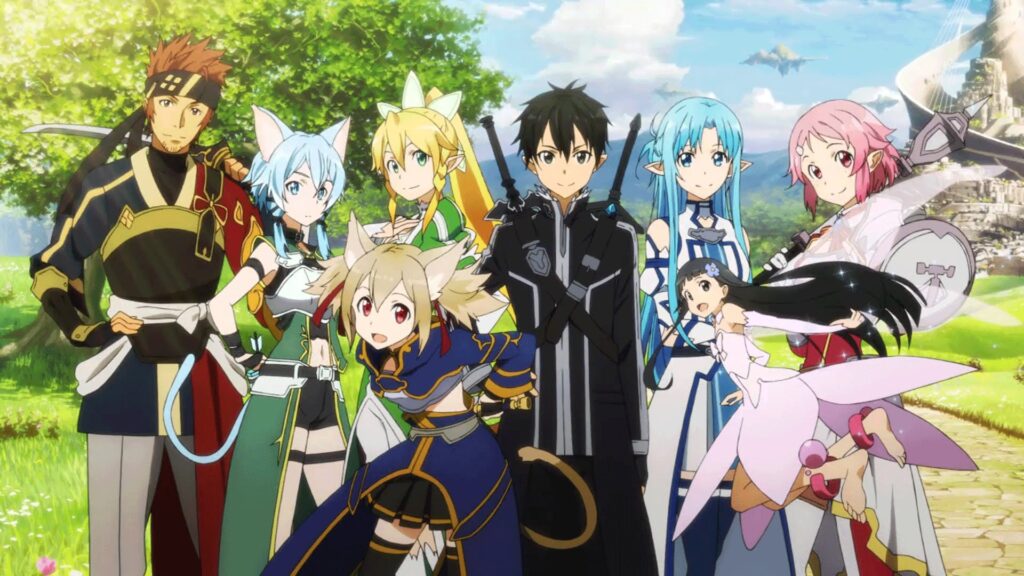 Sword Art Online - Ordem de todas séries e filmes